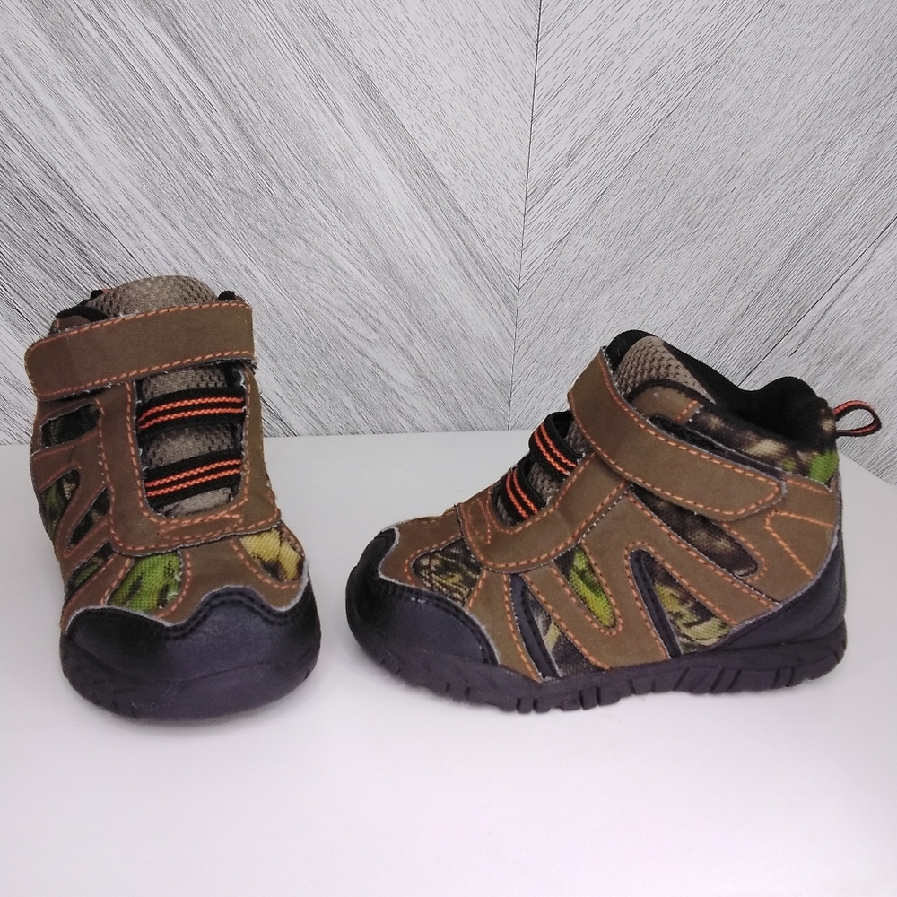 BRAHMA Baby Toddler Kids Hiking Boot Shoes Size:US 4 Camouflage
